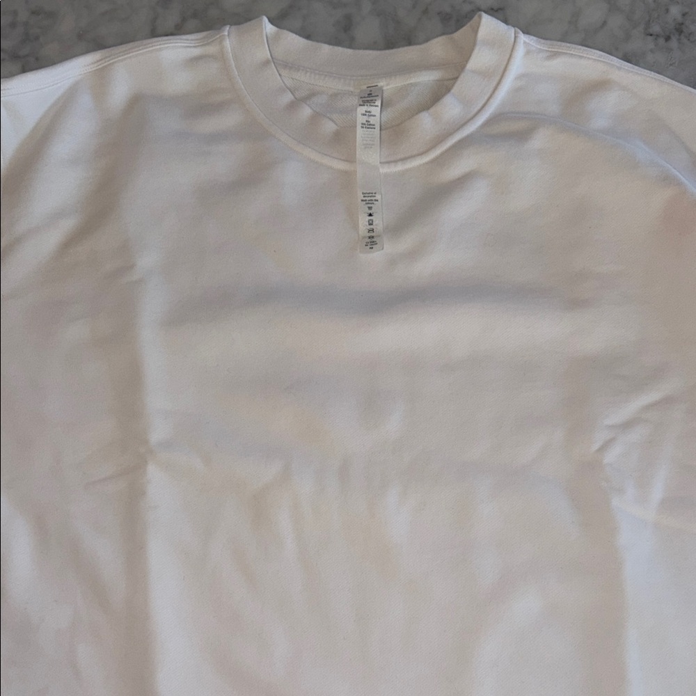 Lululemon Athletica White Crewneck Sweater - Picture 6 of 8